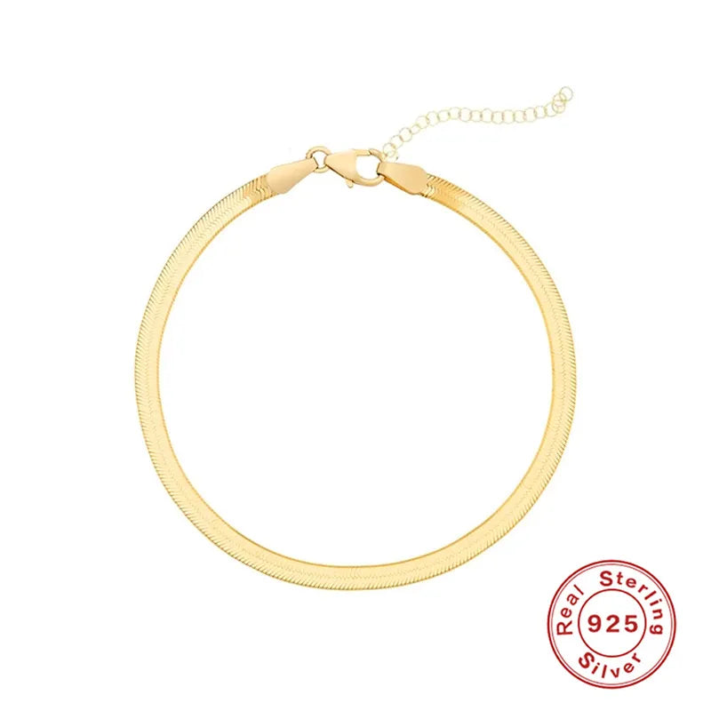 Sterling Silver Snake Bracelet