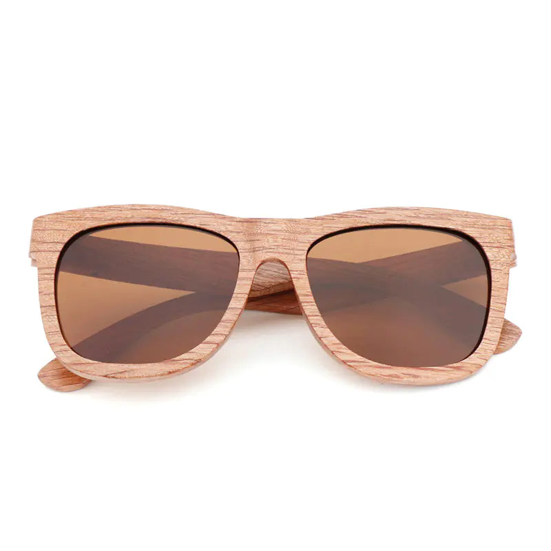 Bamboo Wood Polarized Sunglasses for Men and Women