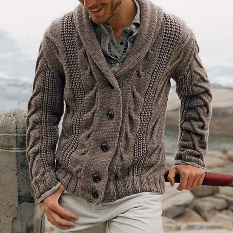 Knitted Cardigan Sweater
