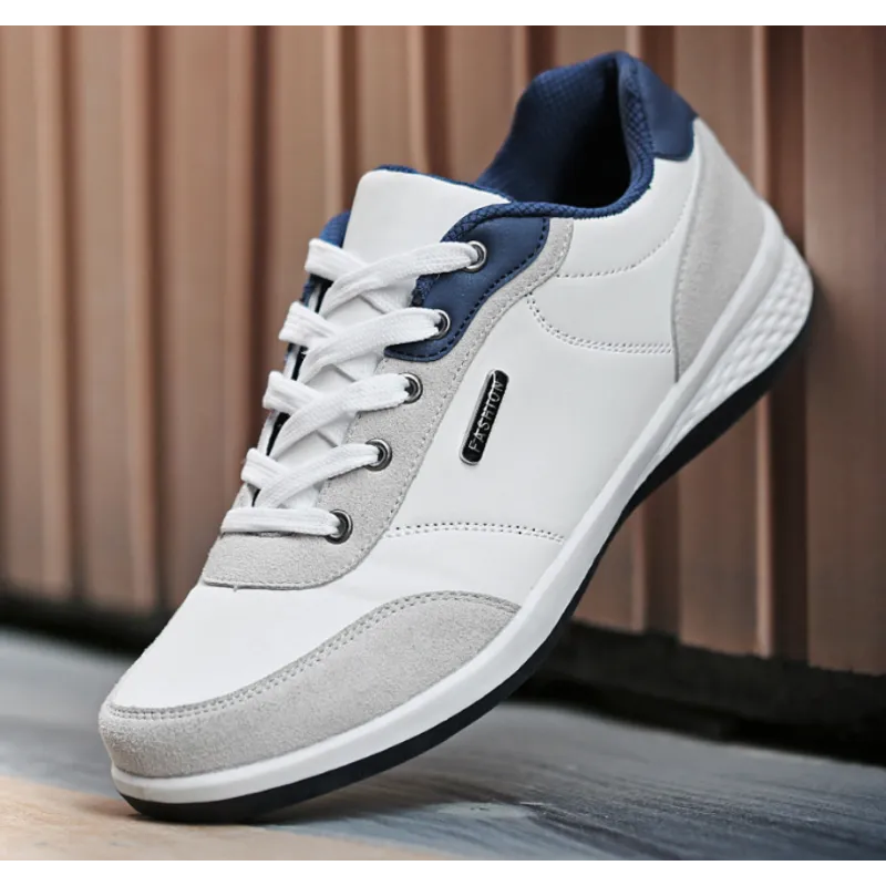 Microfiber Leather Men’s Sneakers