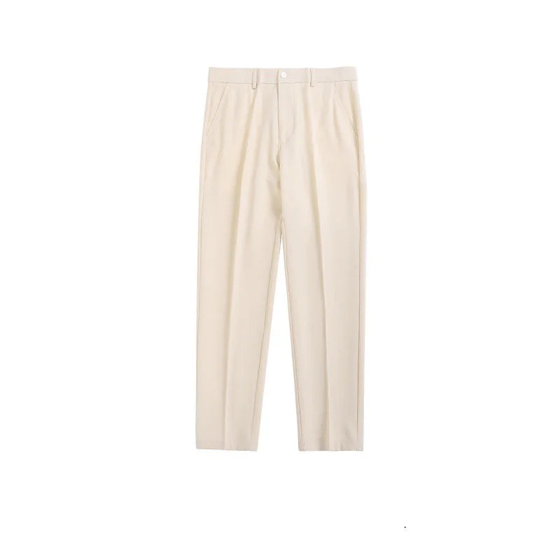 Loose Straight Pencil Trousers