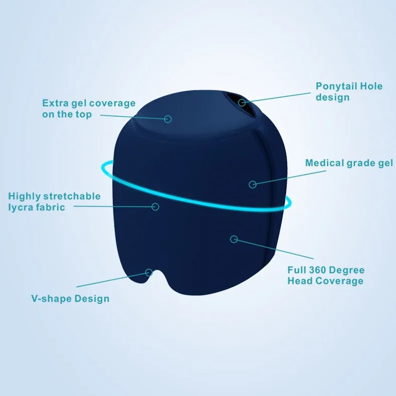 Hydrogel Ice Compress Head Cover