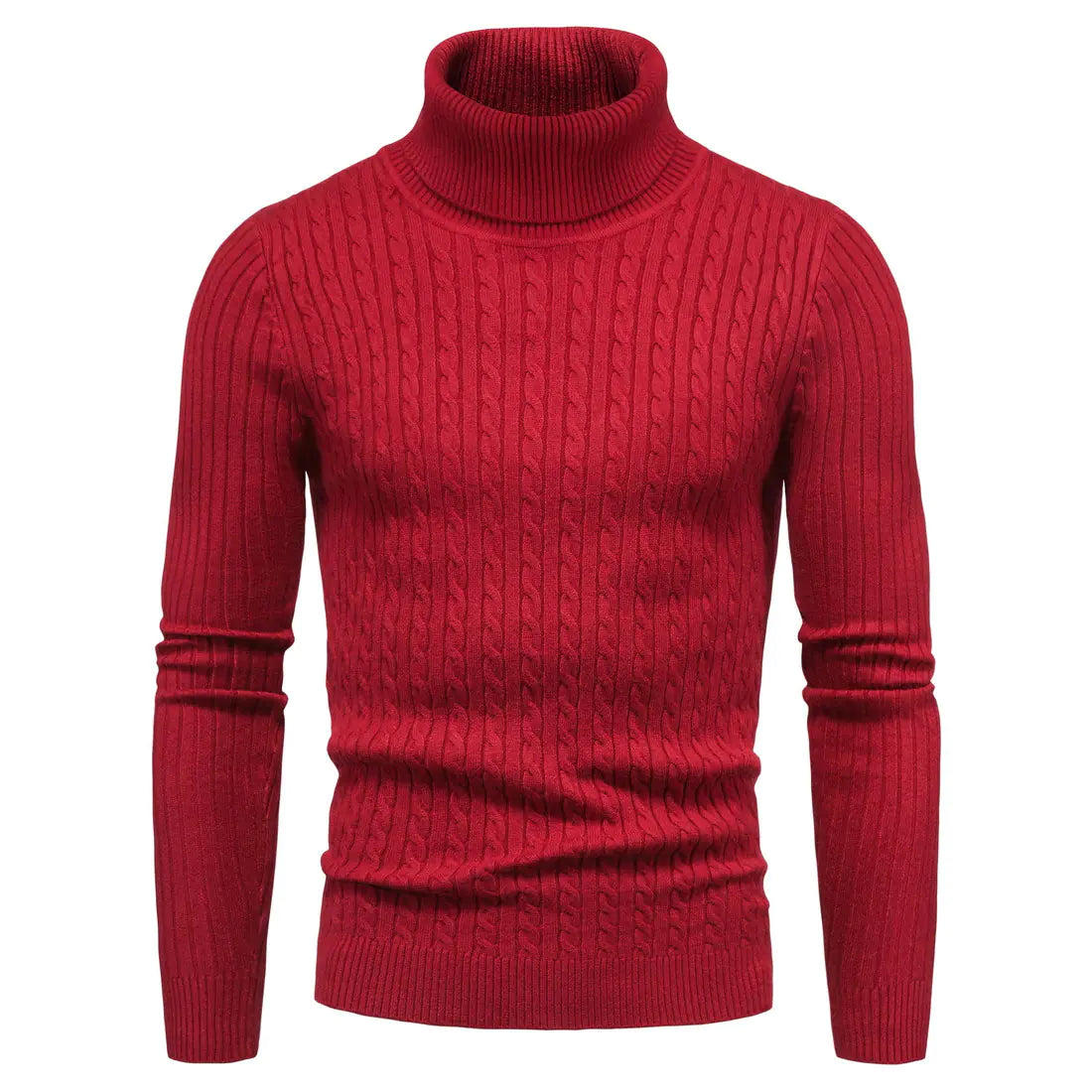 Autumn New Men's Knitted Turtleneck Sweater YM060