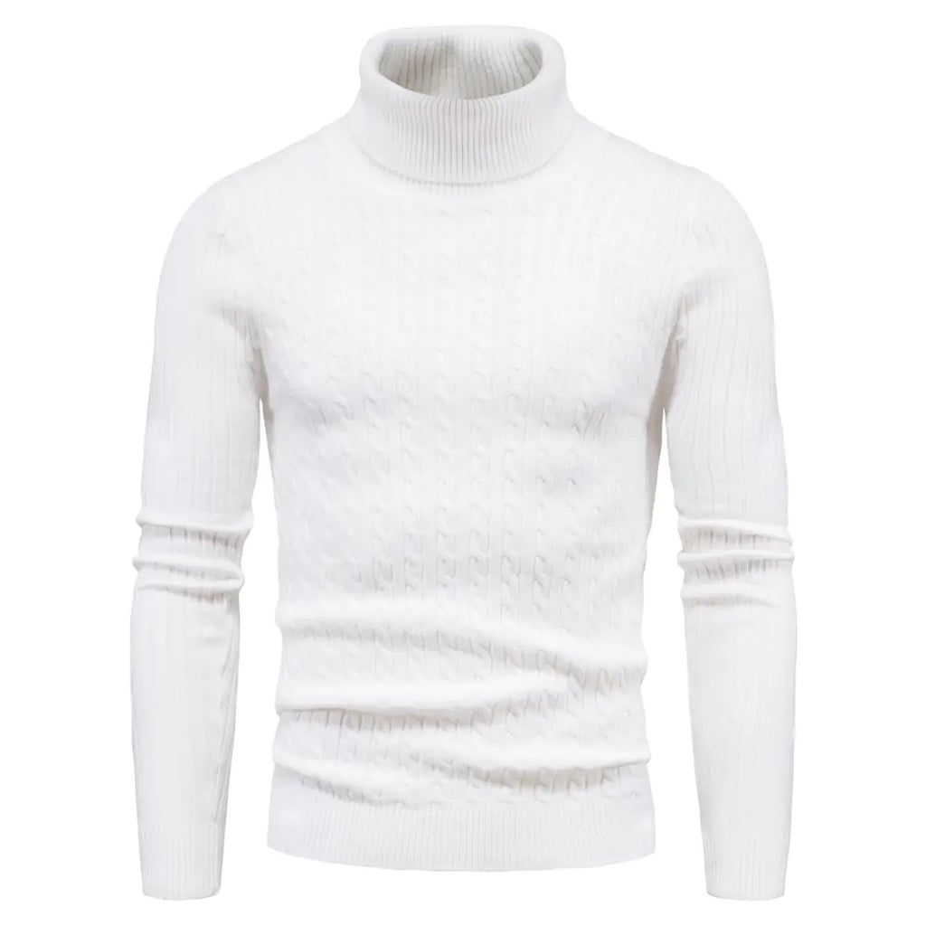 Autumn New Men's Knitted Turtleneck Sweater YM060