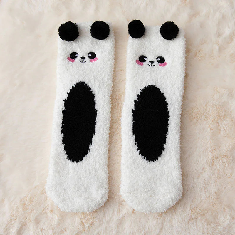 Velurra™ Cartoon Fleece Socks